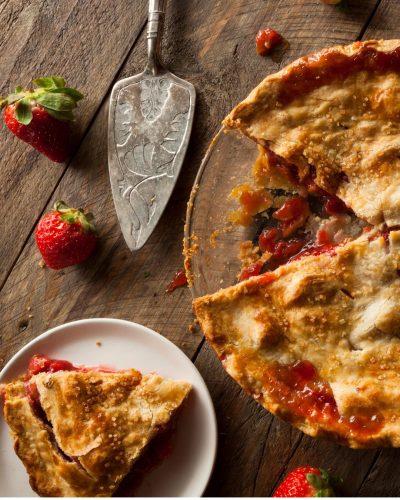 Rebarborový koláč-recept